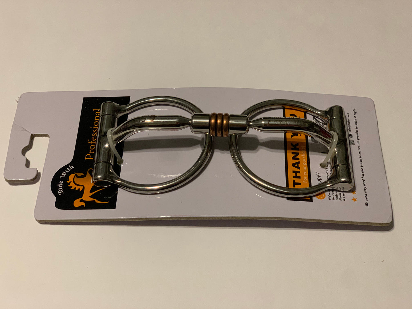 Professional Equine Copper Roller Comfort Mouth Snaffle Bit