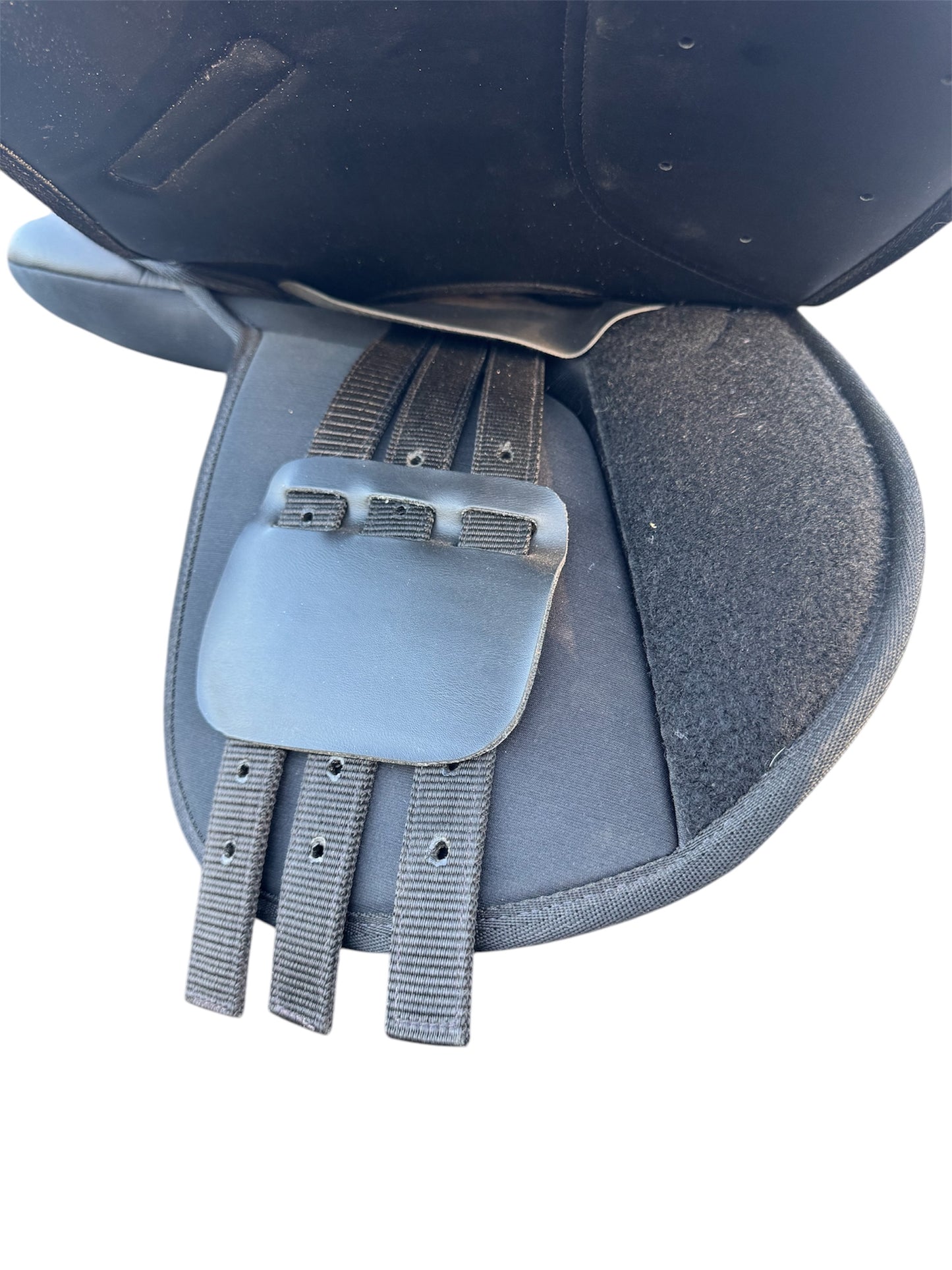 Black Silver Fox All Purpose Saddle 16”