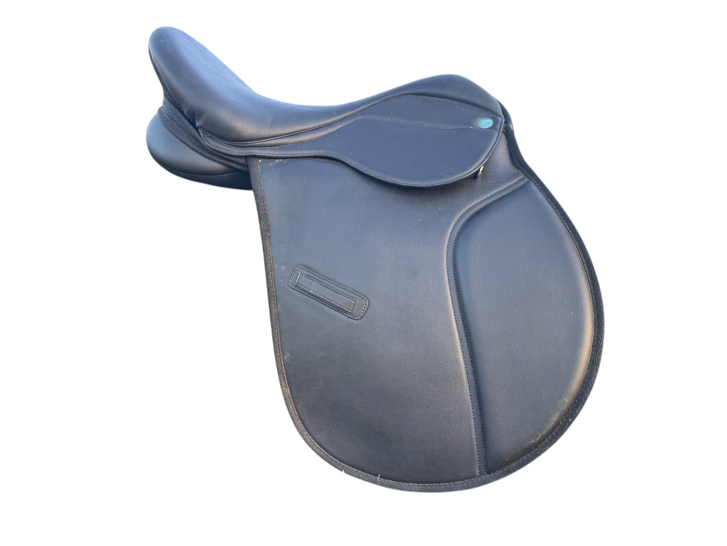 Black Silver Fox All Purpose Saddle 16”