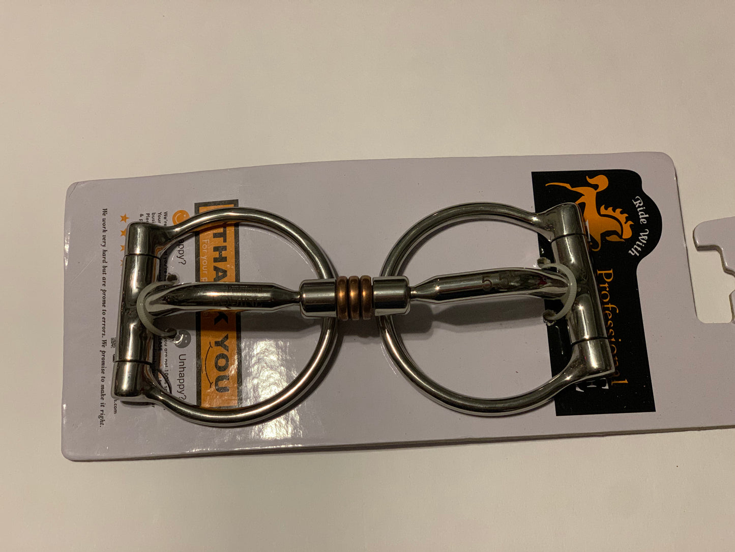 Professional Equine Copper Roller Comfort Mouth Snaffle Bit