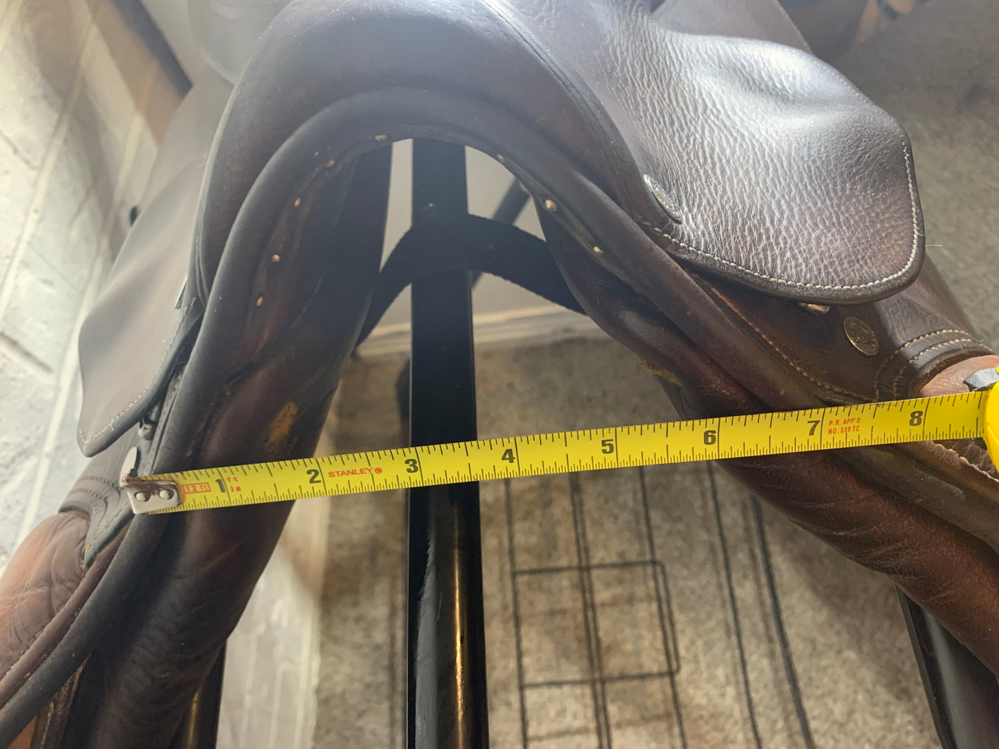 15" Hermes Close Contact Saddle