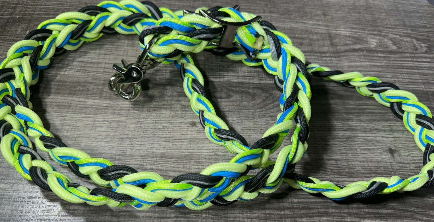 Crooked Creek Tack Reflective Gaming or Trail Reins