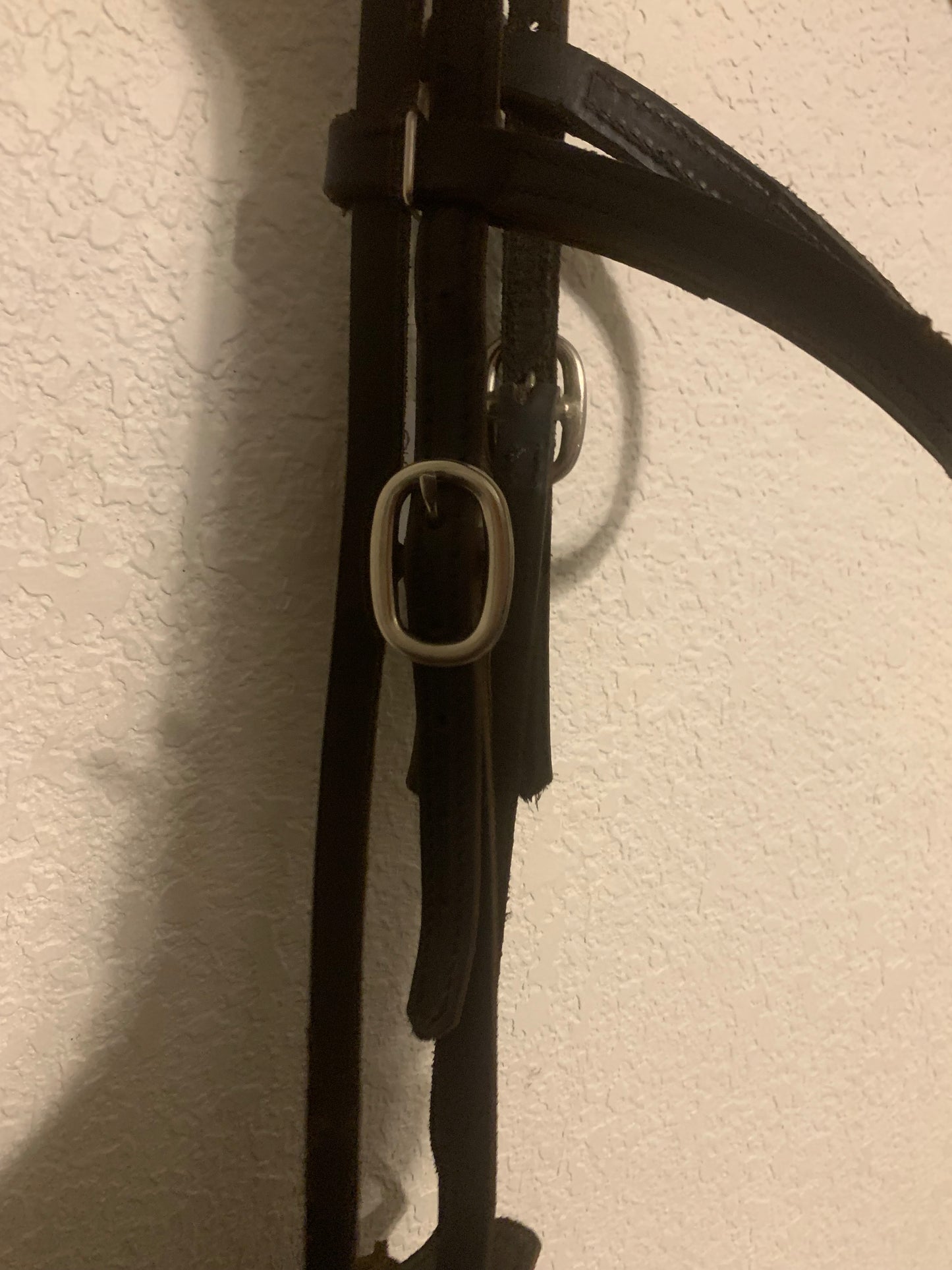 Dark Oil Western Head Stall