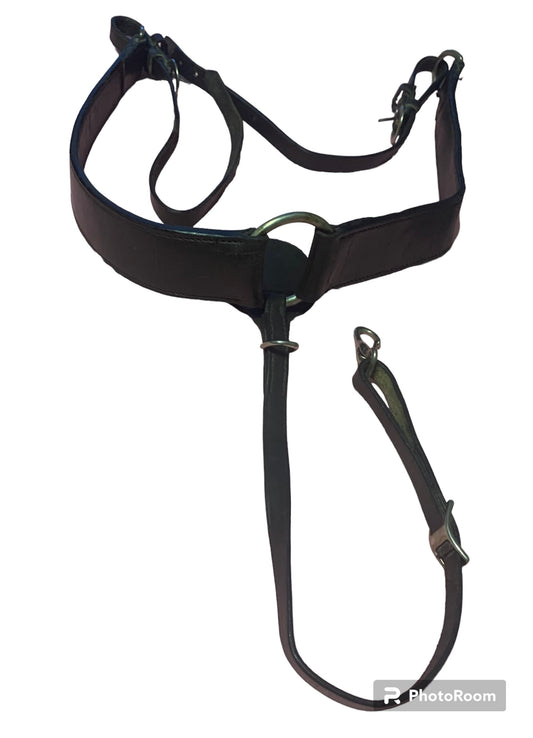 Dark Oil Western Breast Collar- Horse Size