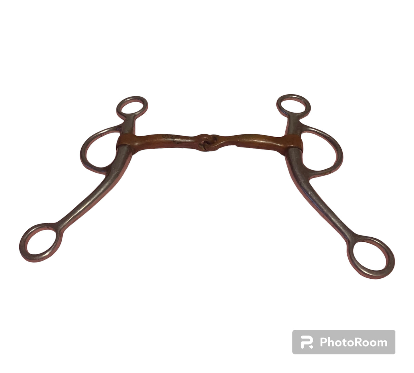 Copper Mouth Shanked Snaffle