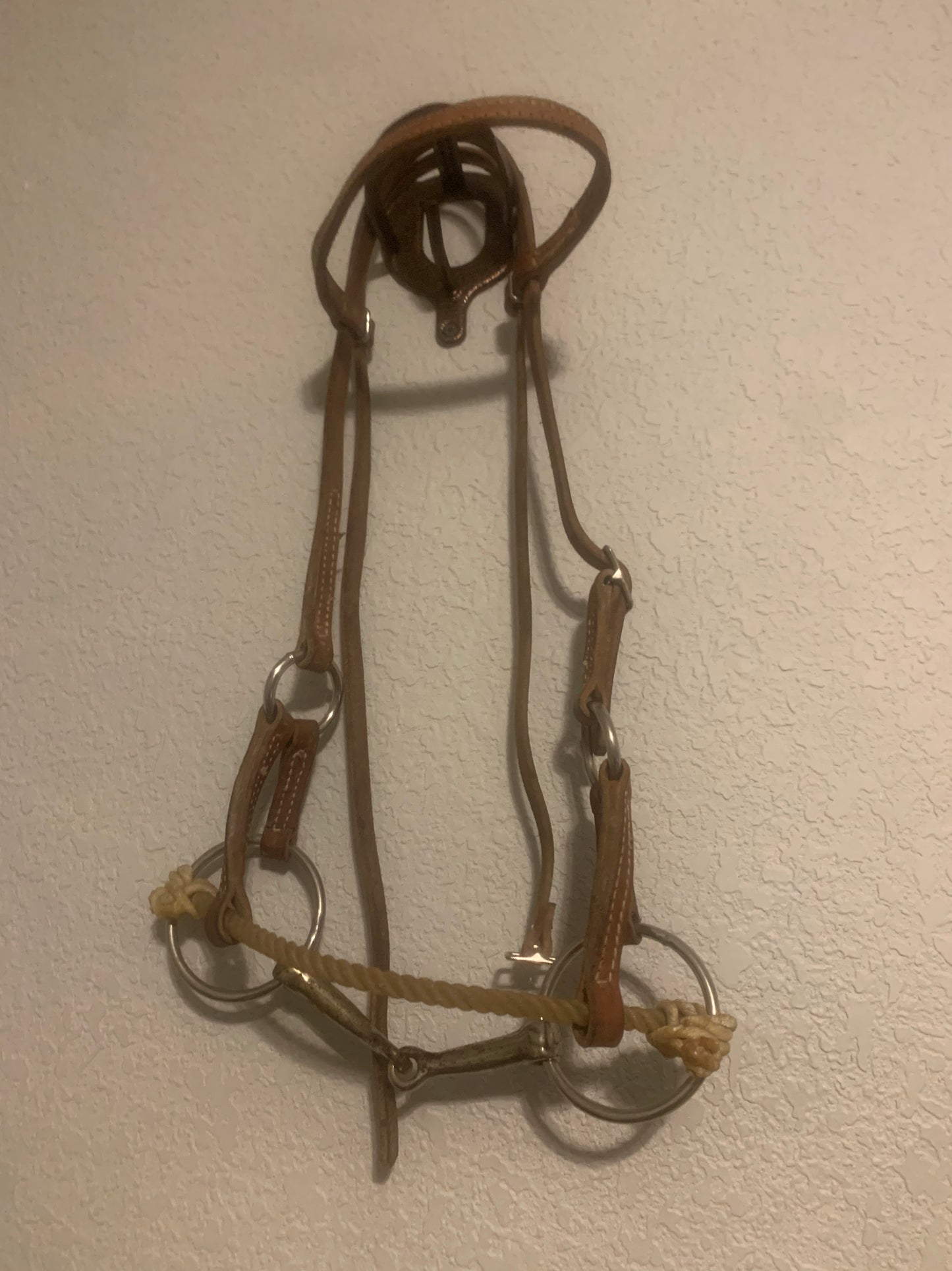 Half Breed Headstall- Light Oil