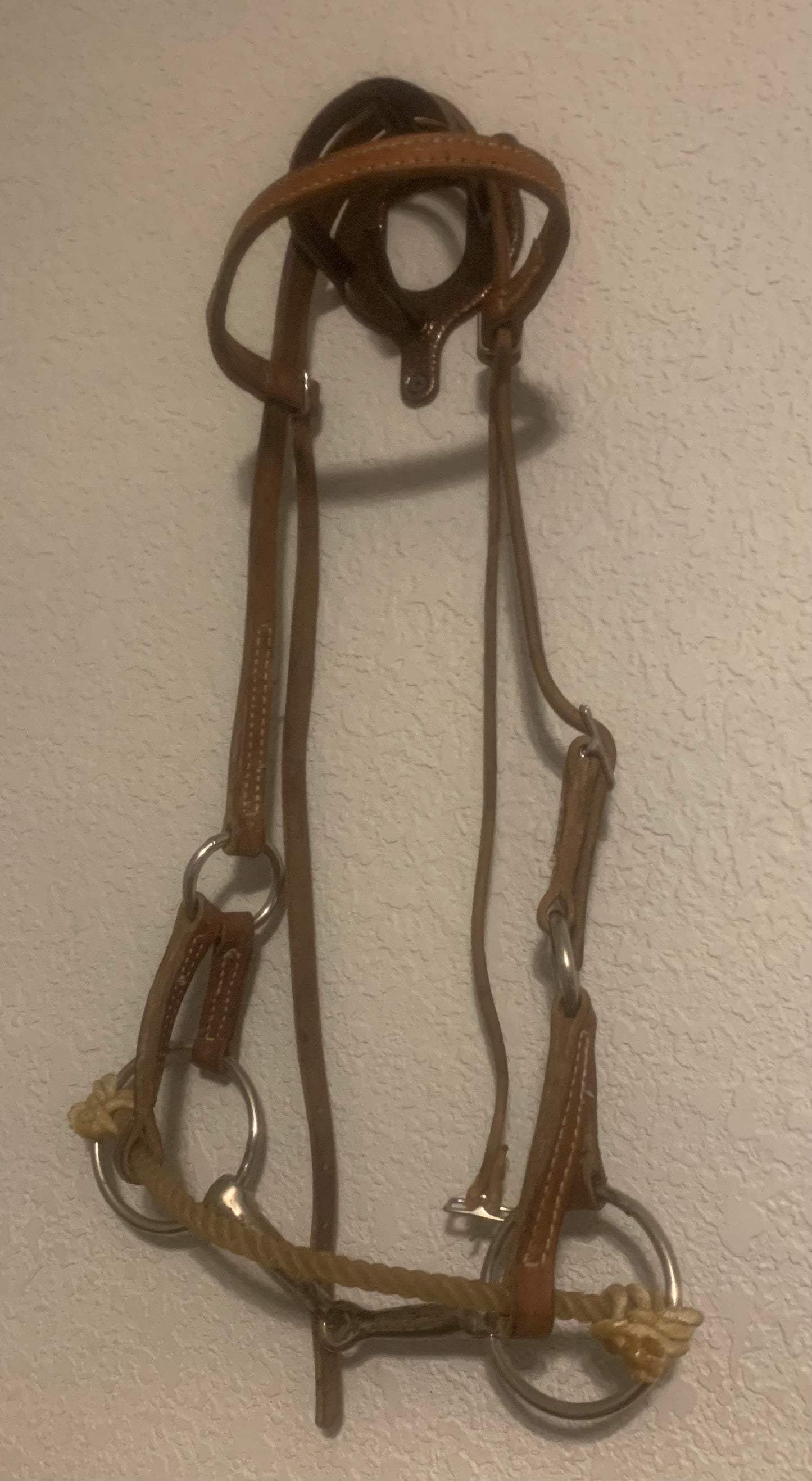 Half Breed Headstall- Light Oil