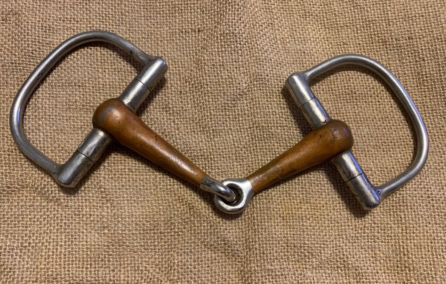 Copper mouth D-ring snaffle - 5inch