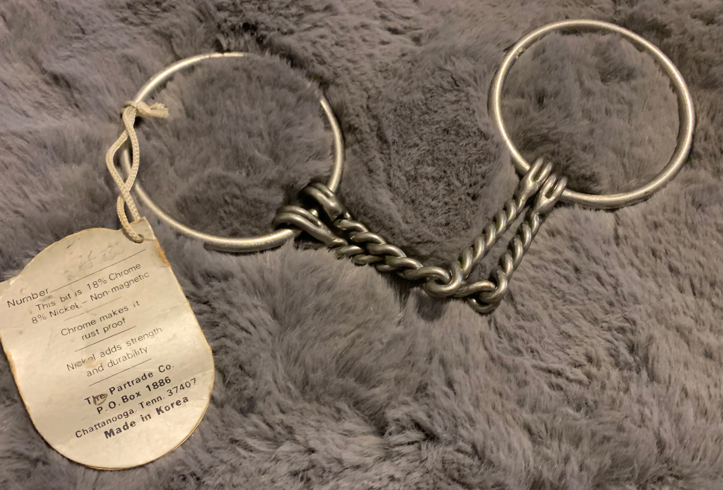 Partrade Double Twisted wire Snaffle