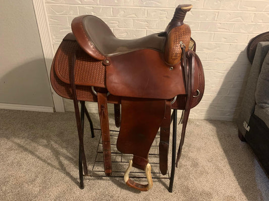 16” Colorado Saddlery Roping Saddle